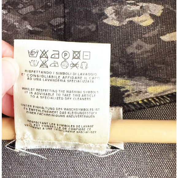 VTG Fuzzi Jean Paul Gaultier Mesh Floral Cardigan Large Y2K 90s Whimsy Italian - Picture 7 of 9